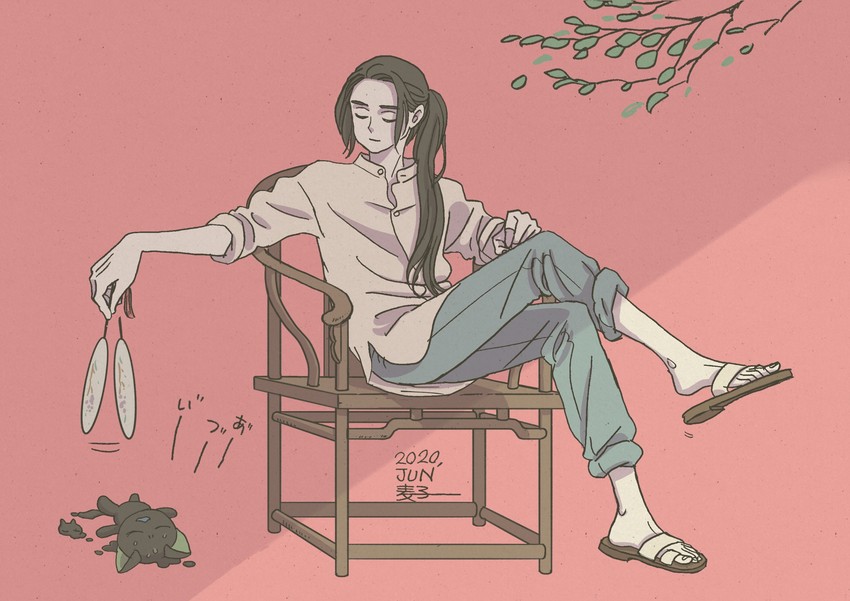 luo xiaohei and wuxian (luo xiaohei zhanji) drawn by mugi-co