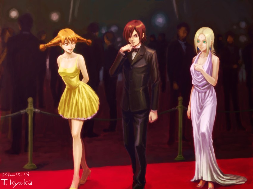 vyse, aika, and fina (eternal arcadia) drawn by kuuzokucluster