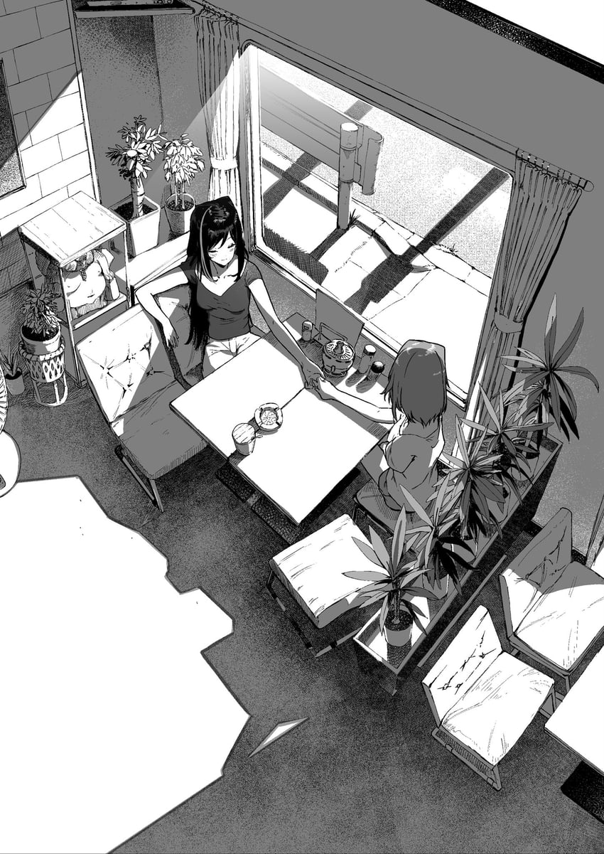 megumi hinoto and nishimiya haru (kimi to shiranai natsu ni naru) drawn by keyyan