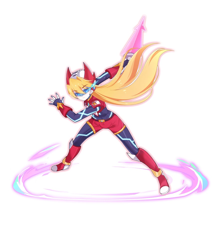 ciel and model o (mega man and 2 more) drawn by aizeis