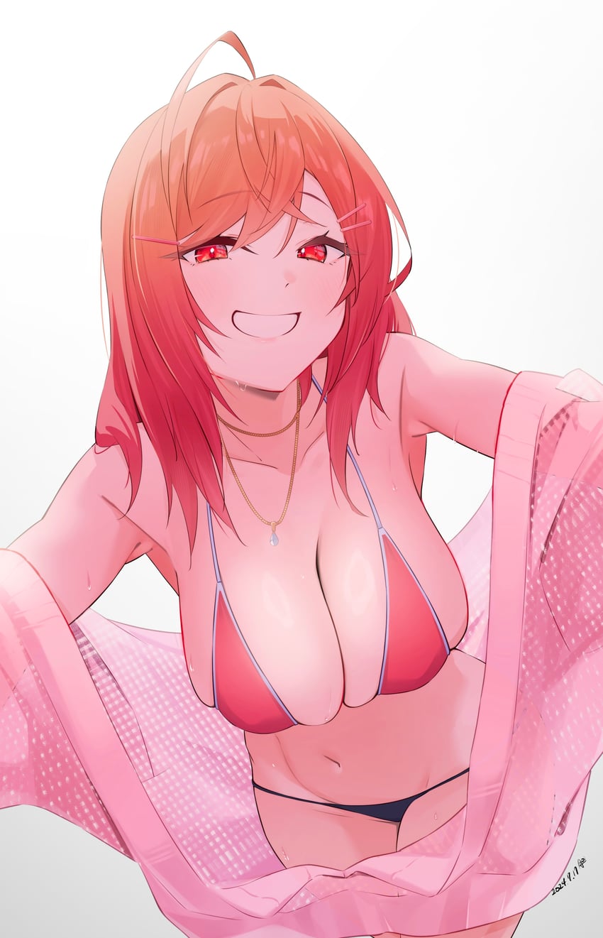 ichijou ririka (hololive and 1 more) drawn by inuinuo_gataken