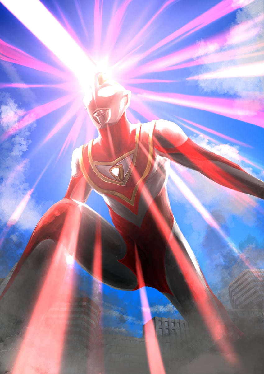 ultraman gaia (ultra series and 1 more) drawn by gattyo