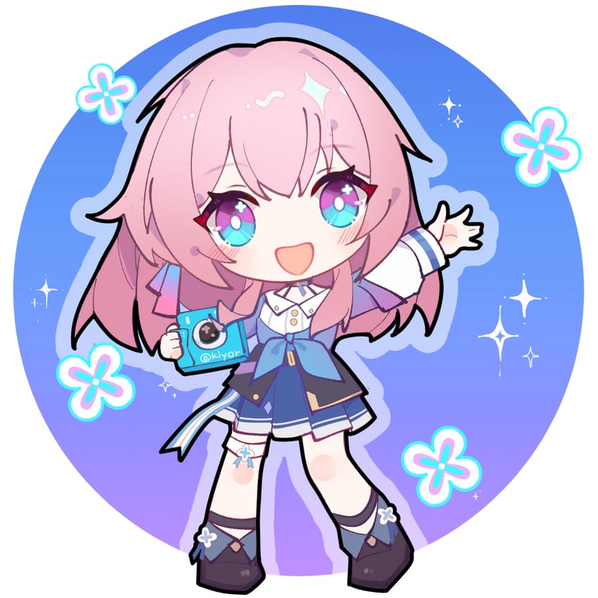 march 7th (honkai and 1 more) drawn by kiyor