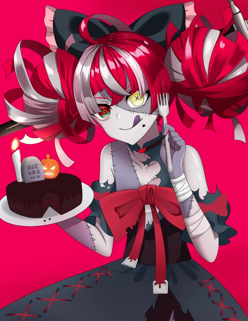 kureiji ollie (hololive and 1 more) drawn by sei_joshikou