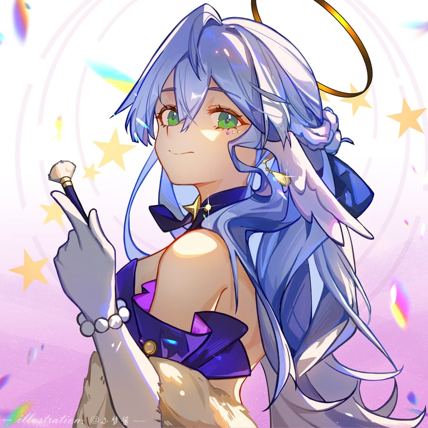 robin (honkai and 1 more) drawn by yume-dream