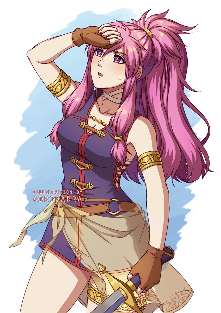 marisa (fire emblem and 1 more) drawn by adricarra