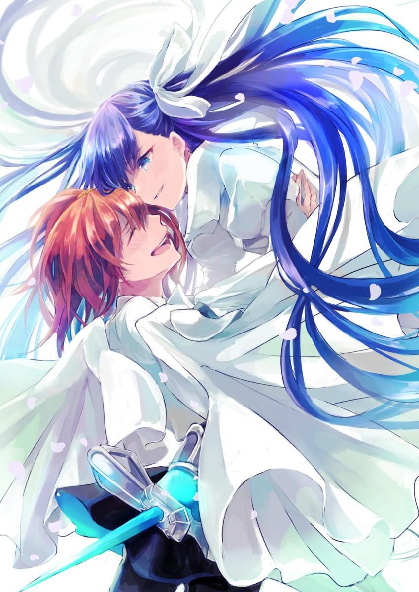 fujimaru ritsuka and meltryllis (fate and 3 more) drawn by mitu-yuki