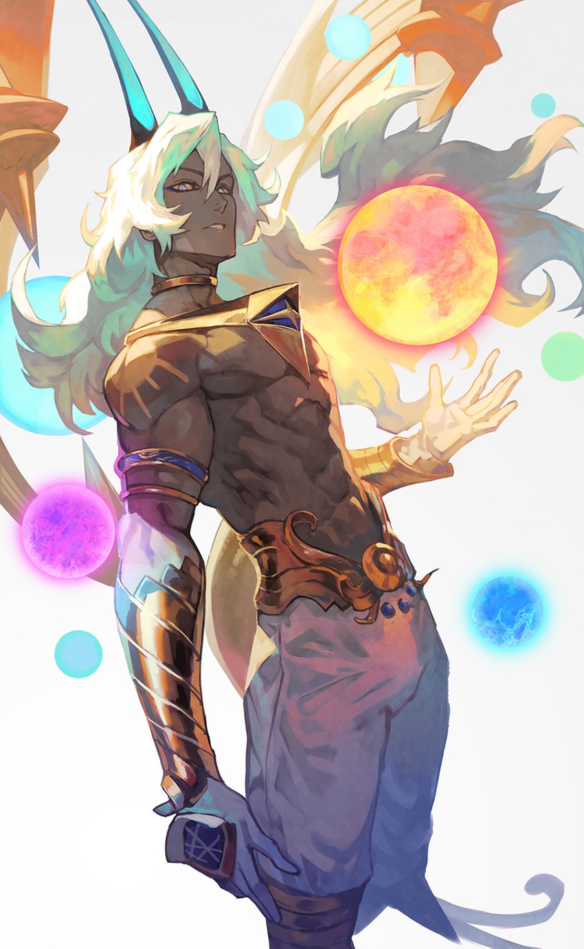 arjuna and arjuna alter (fate and 1 more) drawn by lack