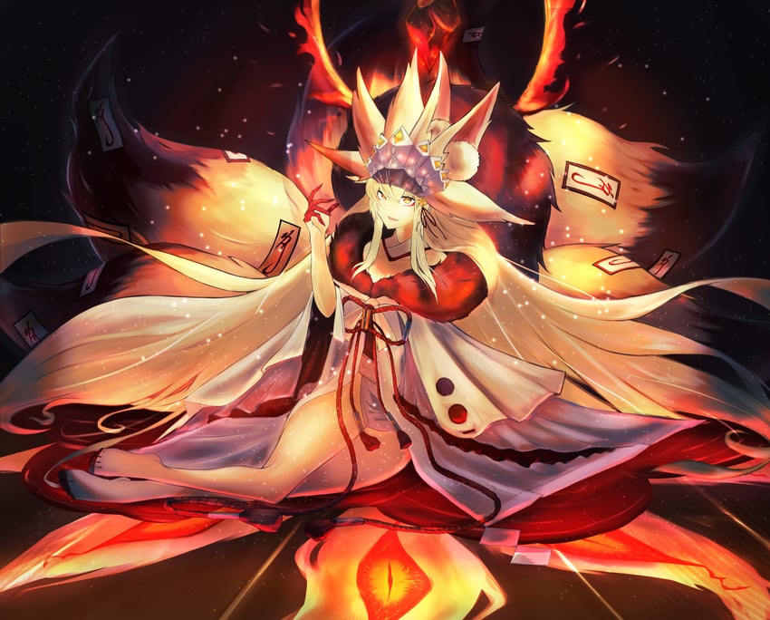 tamamo and koyanskaya (fate and 1 more) drawn by illustresearch