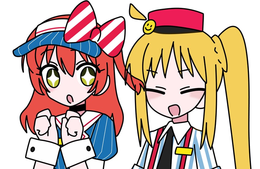 kita ikuyo and ijichi nijika (bocchi the rock! and 1 more) drawn by pgh628