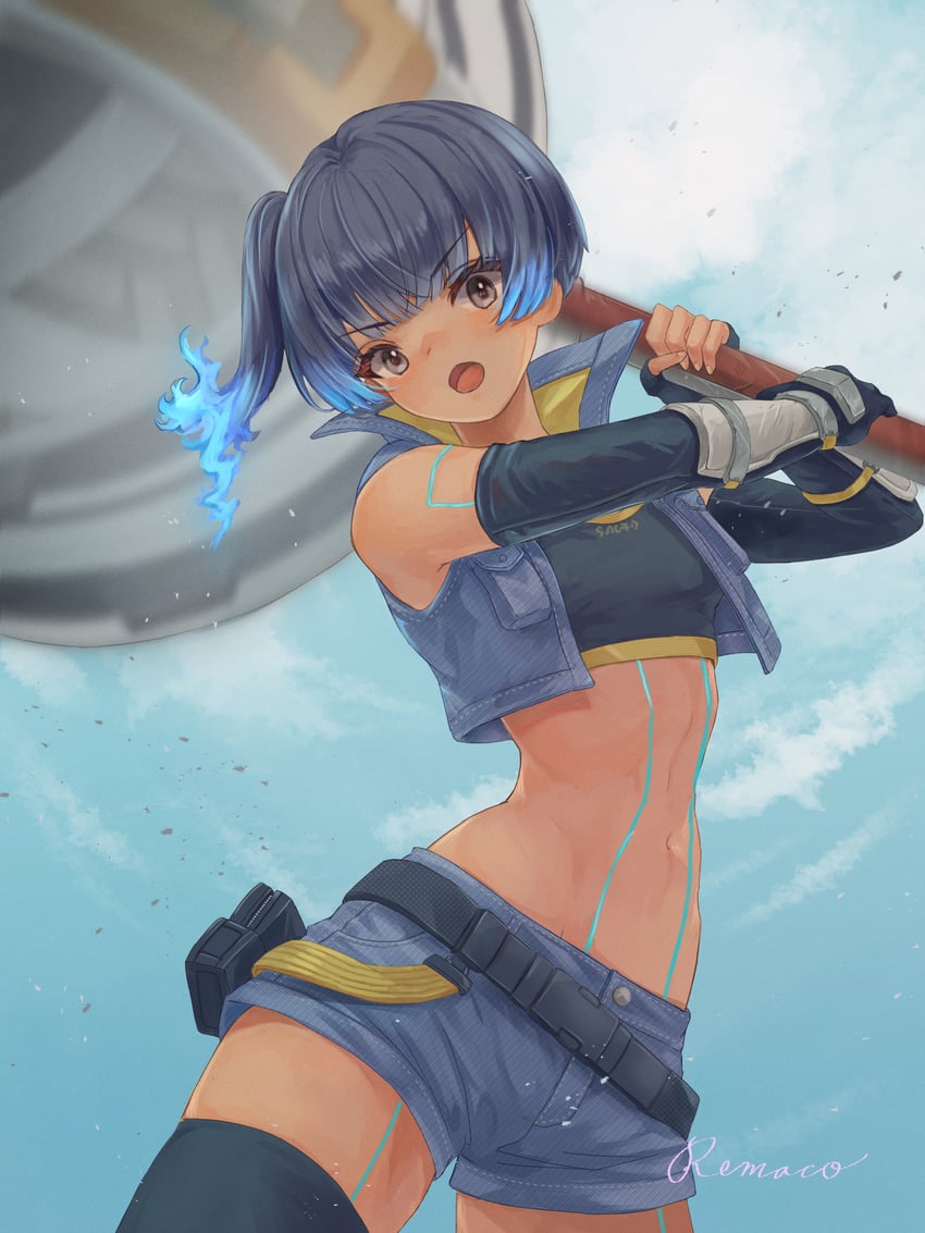sena (xenoblade chronicles and 1 more) drawn by remaco