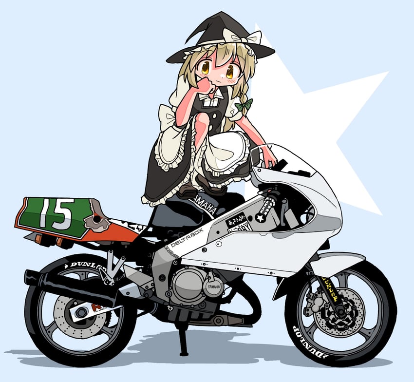 kirisame marisa (touhou and 1 more) drawn by kasuya_baian