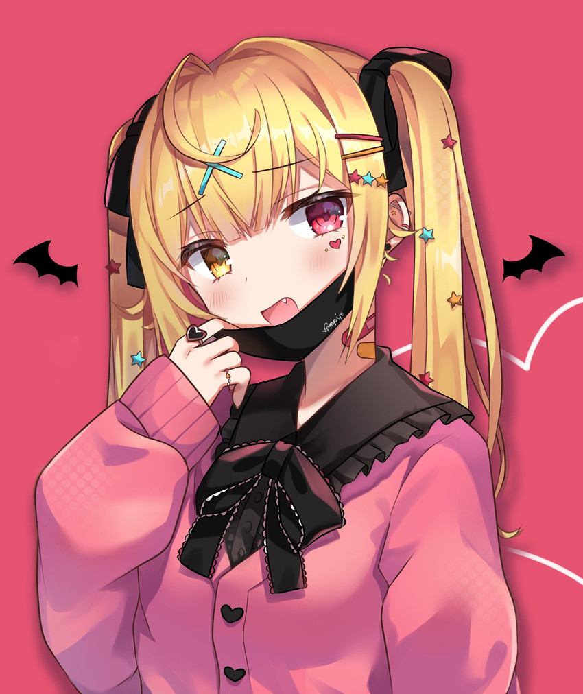 hoshikawa sara (nijisanji and 1 more) drawn by sakura_saki_(sakurasaki0129)