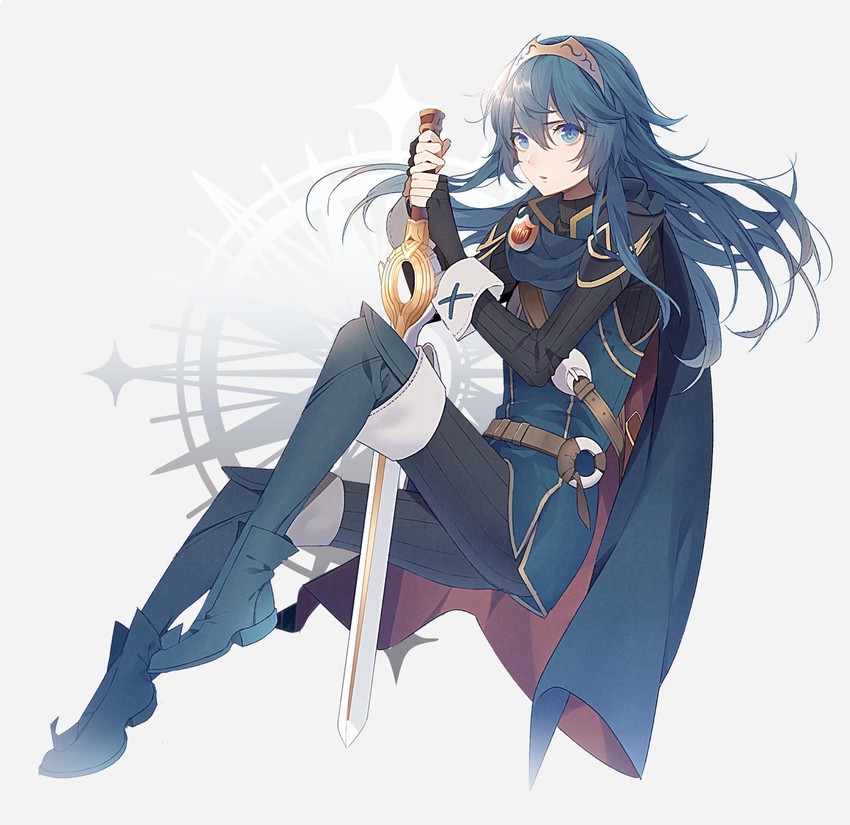 lucina (fire emblem and 3 more) drawn by ryon_(ryonhei)