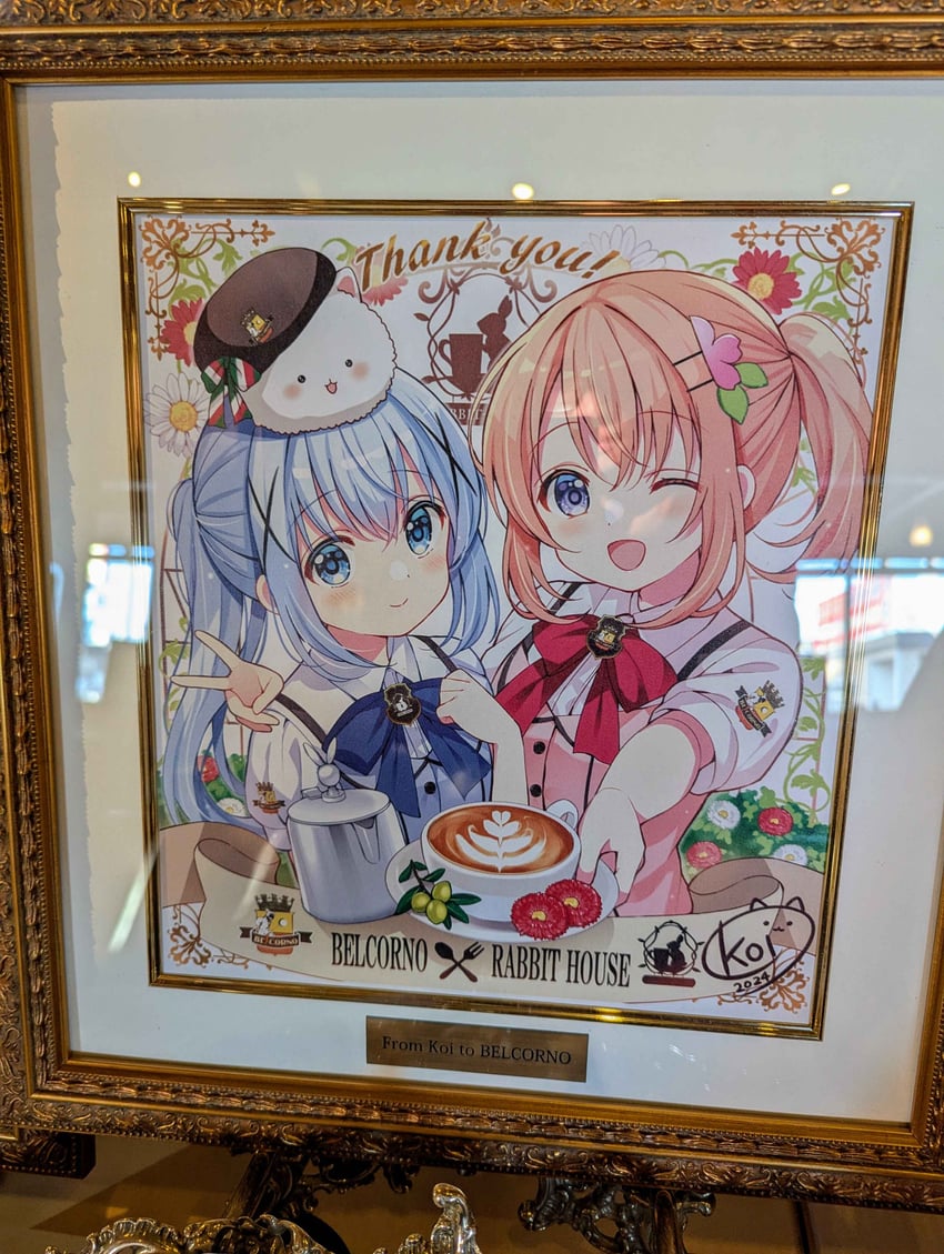 kafuu chino, hoto cocoa, and tippy (gochuumon wa usagi desu ka?) drawn by koi_(koisan)