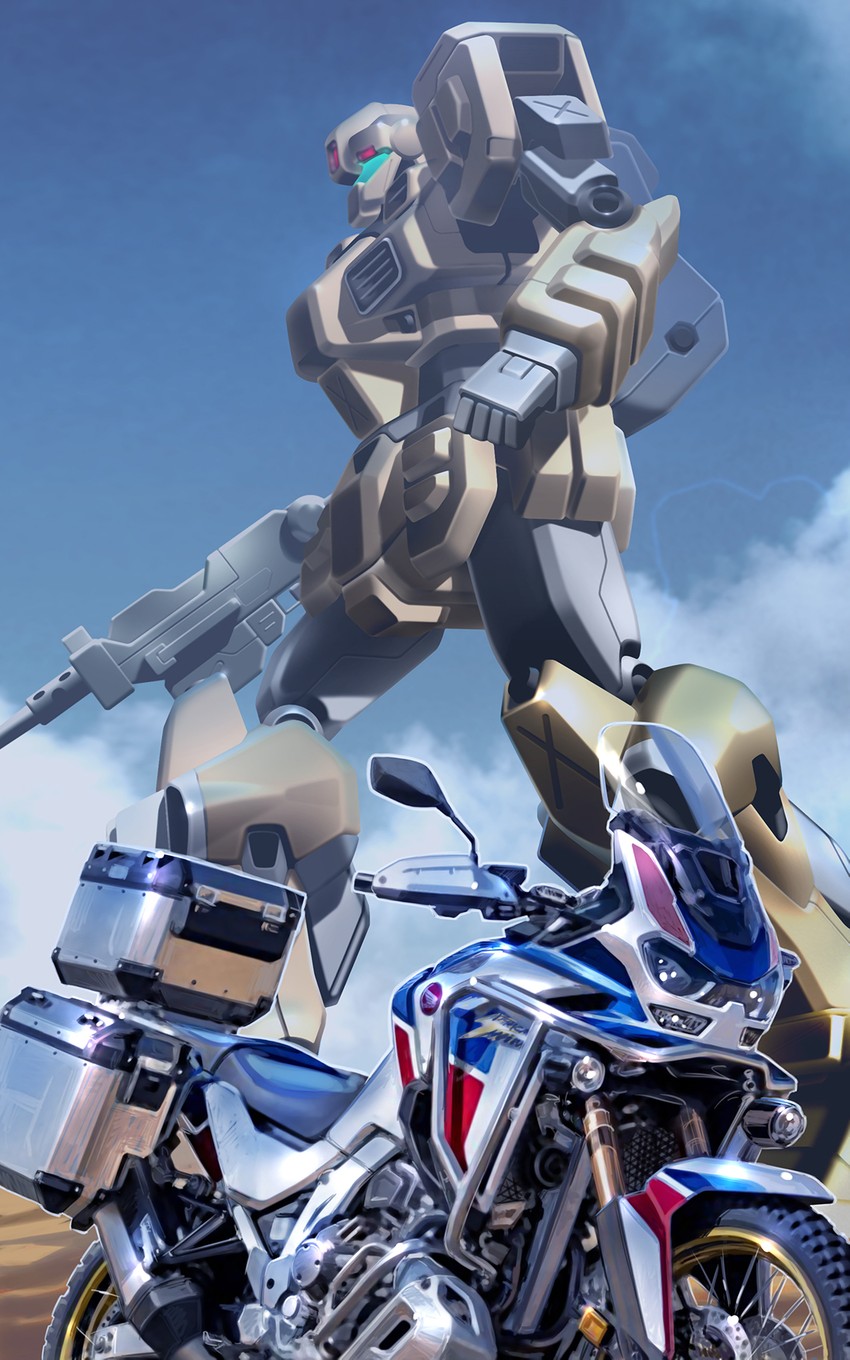 gm (gundam and 1 more) drawn by k-kat