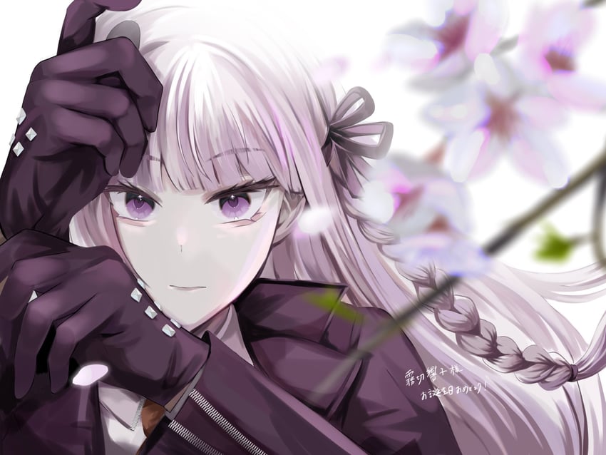 kirigiri kyoko (danganronpa and 1 more) drawn by rei_hasumi