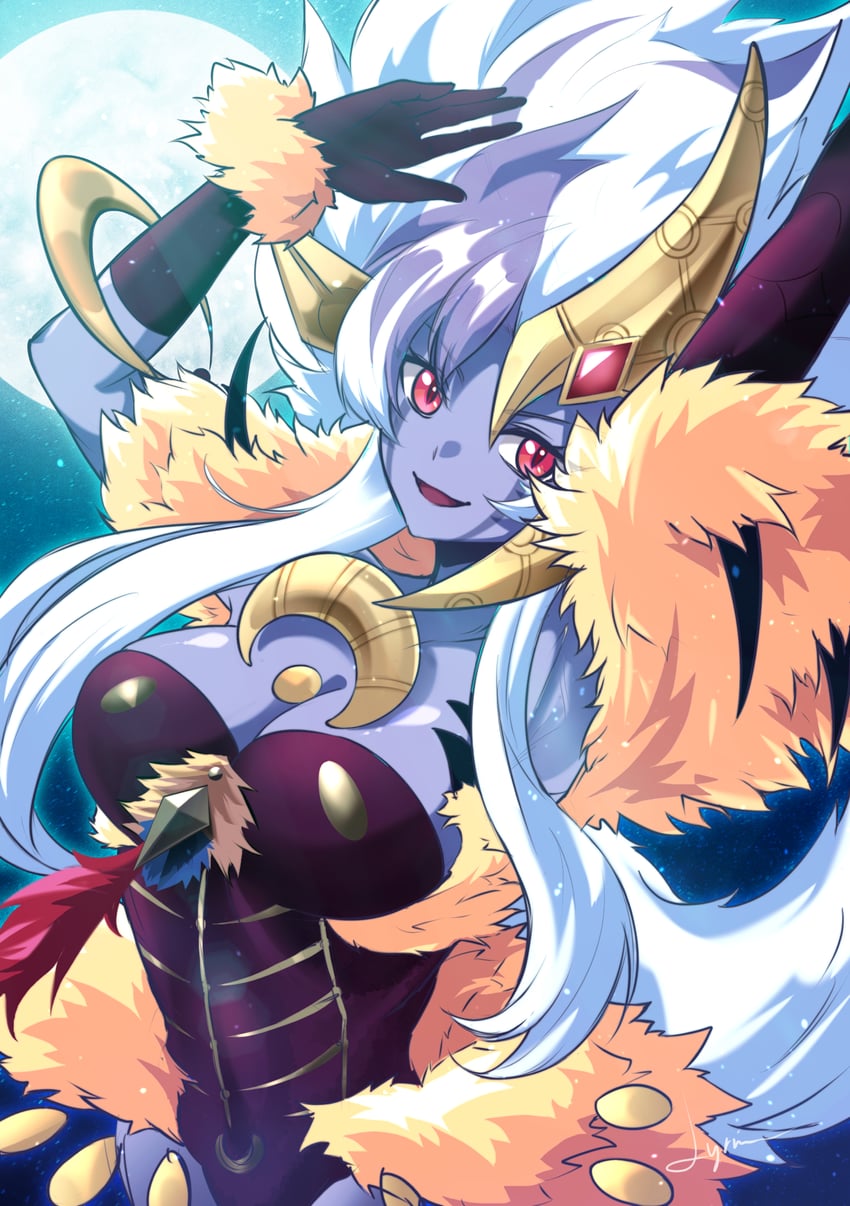 lunalight liger dancer (yu-gi-oh! and 1 more) drawn by lyrin_(haireirei)