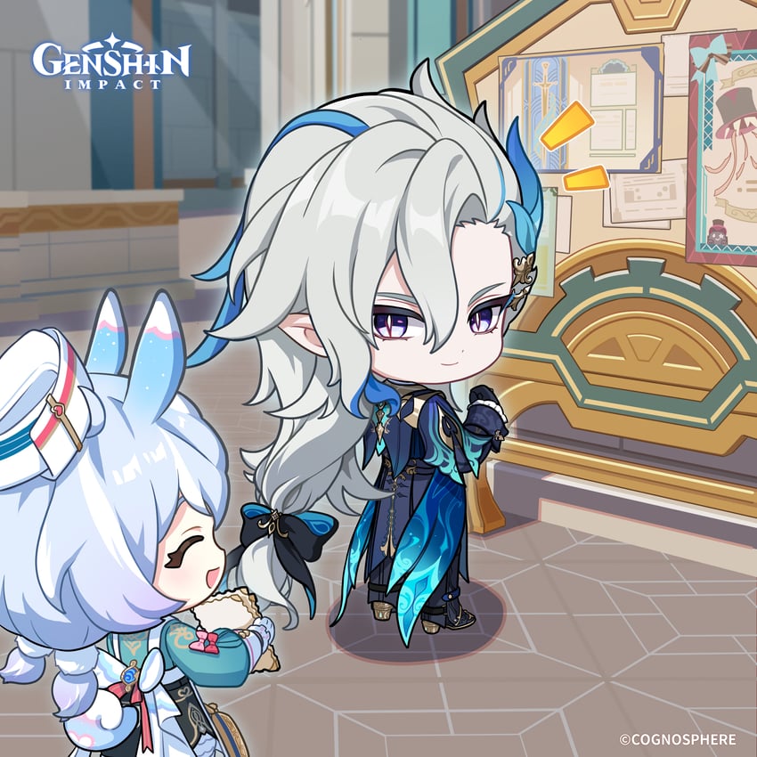 neuvillette and sigewinne (genshin impact)