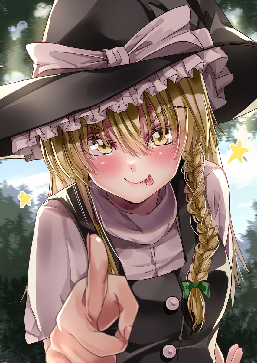 kirisame marisa (touhou) drawn by mahoro_(minase_mahoro)