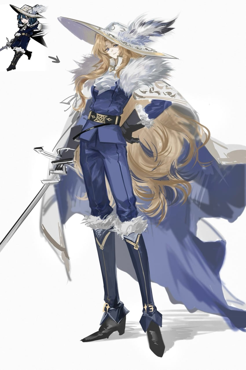 rodion and camille (project moon and 1 more) drawn by ashi_(dongshi389)