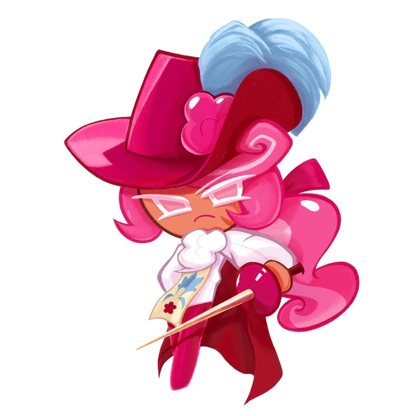 raspberry mousse cookie (cookie run) drawn by dzv_412-qrit
