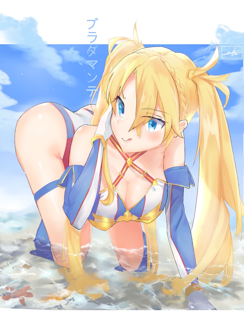 bradamante (fate and 1 more) drawn by haru_on
