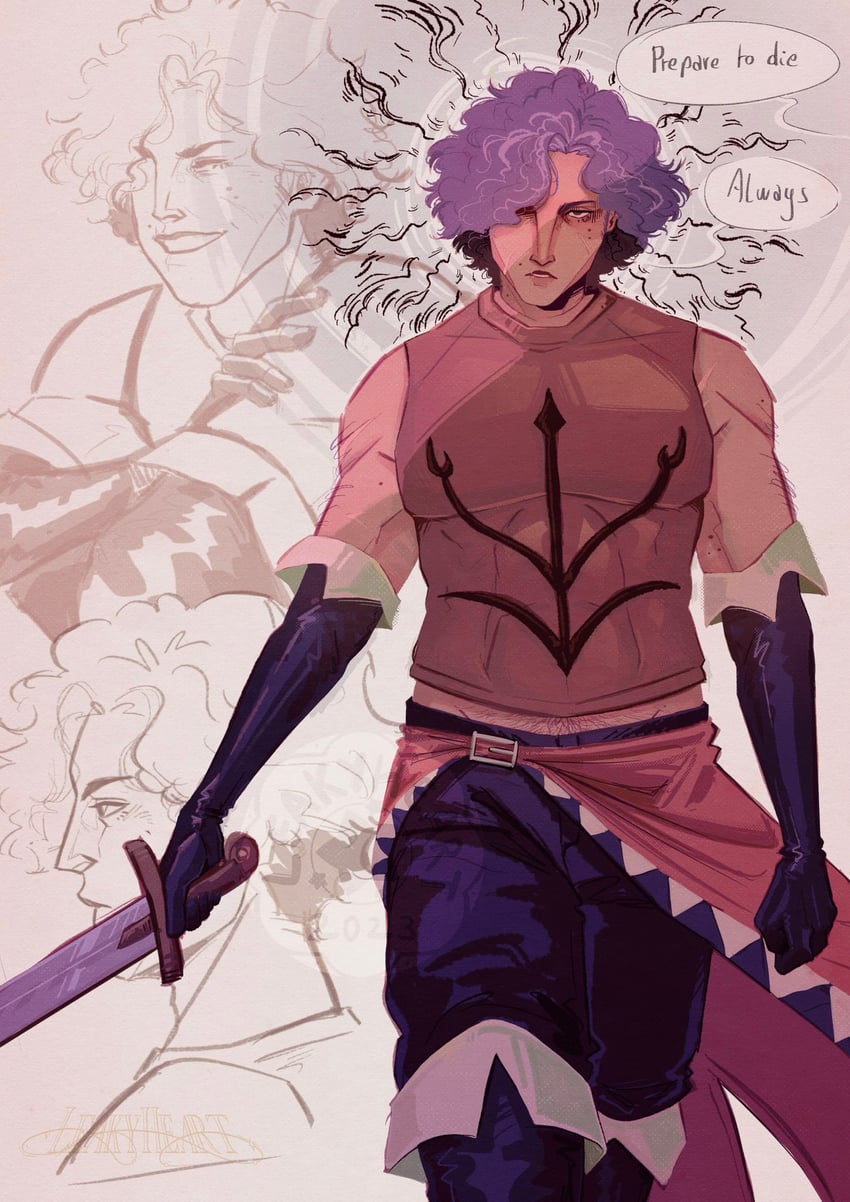 cahara (fear & hunger and 1 more) drawn by leakyheart