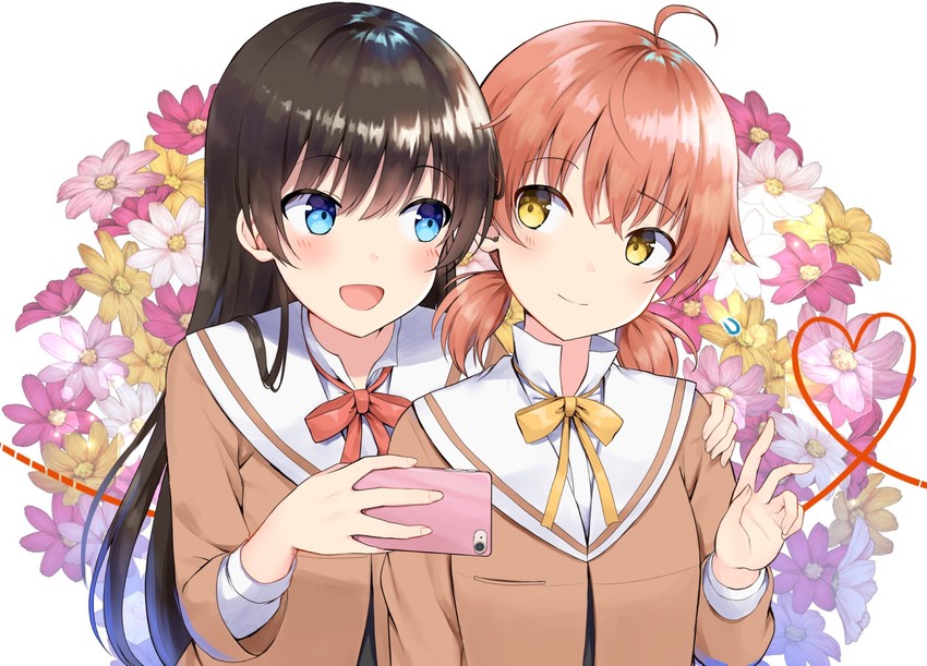 koito yuu and nanami touko (yagate kimi ni naru) drawn by mia_(fai1510)