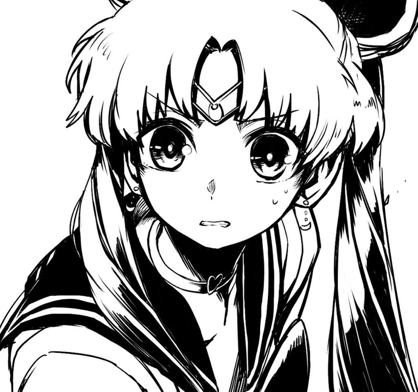 tsukino usagi and sailor moon (bishoujo senshi sailor moon and 1 more) drawn by gouta_(nagishiro6624)