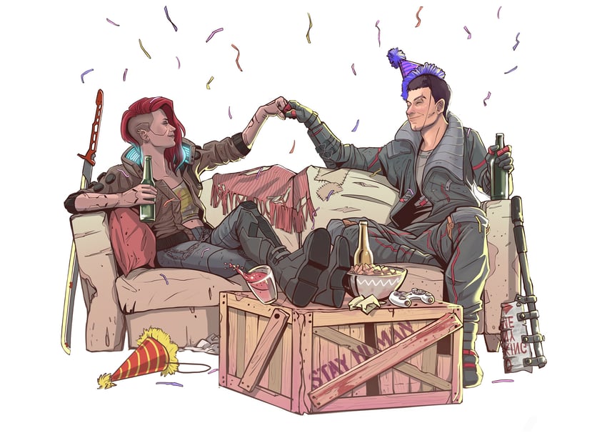 v and valerie (cyberpunk)