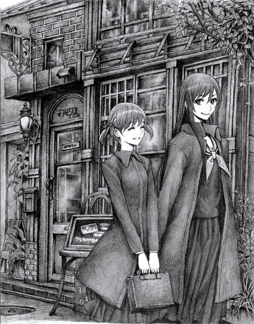 fukuzawa yumi and ogasawara sachiko (maria-sama ga miteru) drawn by nobita_(makoto7060355)