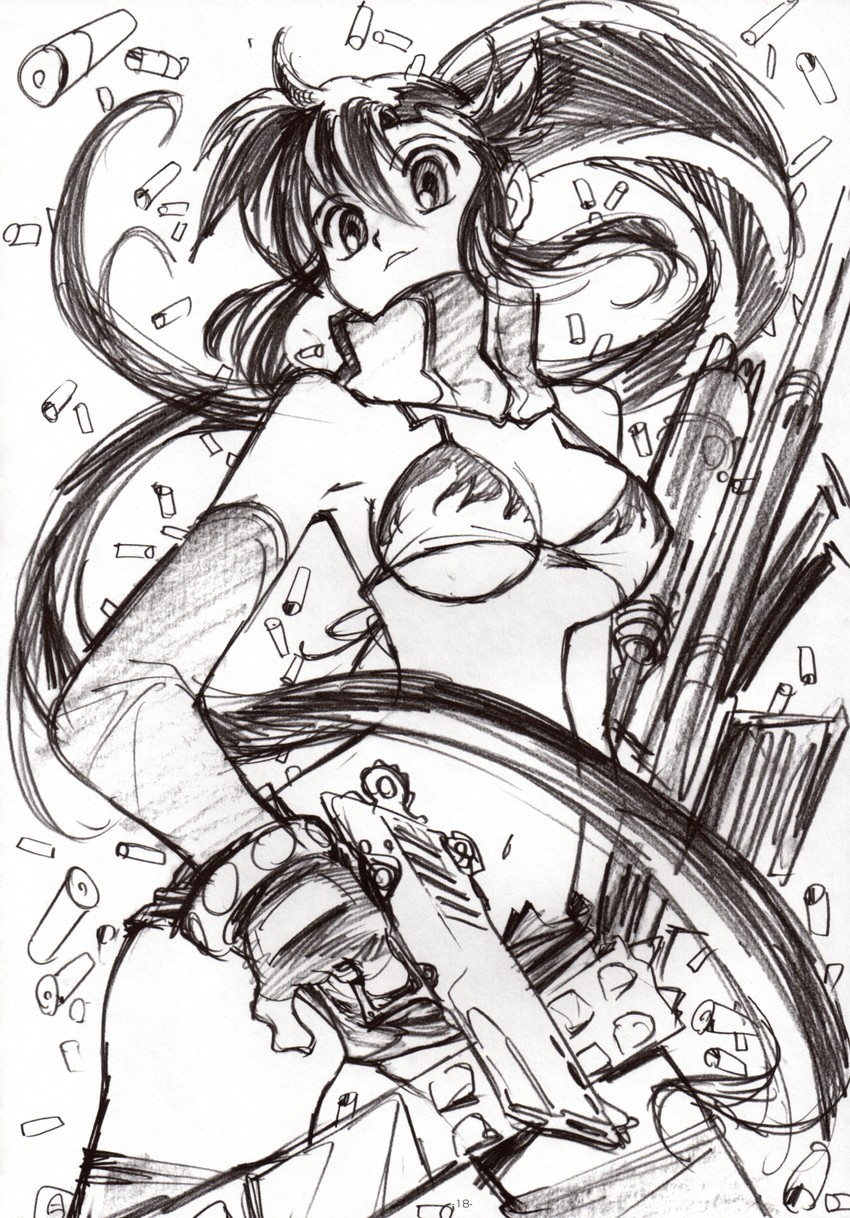 yoko littner (tengen toppa gurren lagann) drawn by imaishi_hiroyuki
