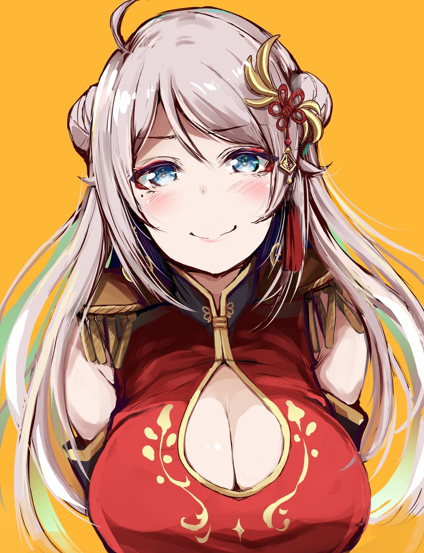 zhong lanzhu (love live! and 1 more) drawn by gengoroh