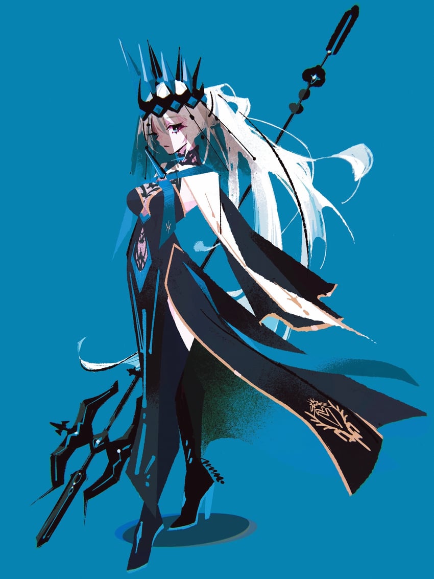 morgan le fay (fate and 1 more) drawn by manodemarina