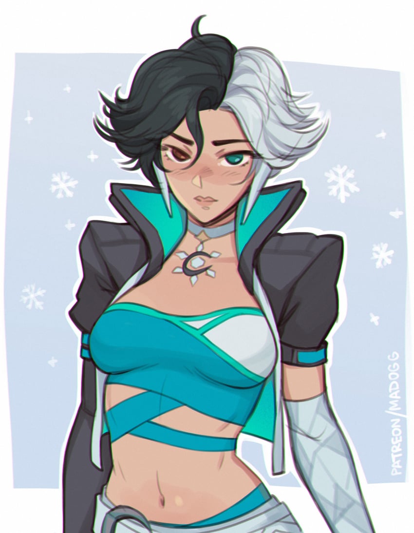 luna snow (marvel and 1 more) drawn by madogg