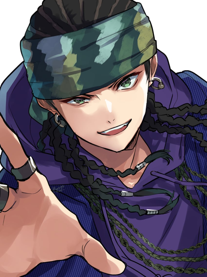 douan kazusato (hypnosis mic and 1 more) drawn by kishinaito