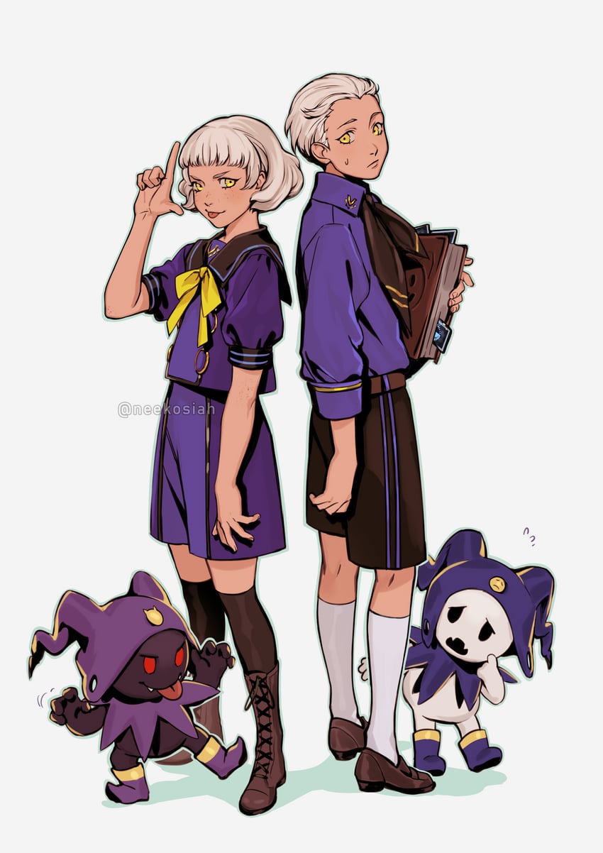 jack frost, elizabeth, theodore, and black frost (persona and 2 more ...