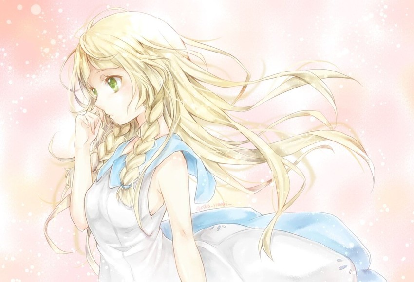 lillie (pokemon and 1 more) drawn by yomogi_(black-elf)