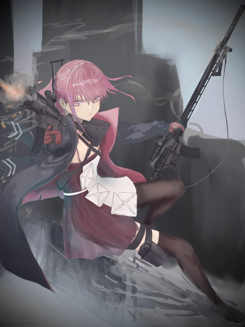 st ar-15 (girls' frontline) drawn by hetare_galm_sue