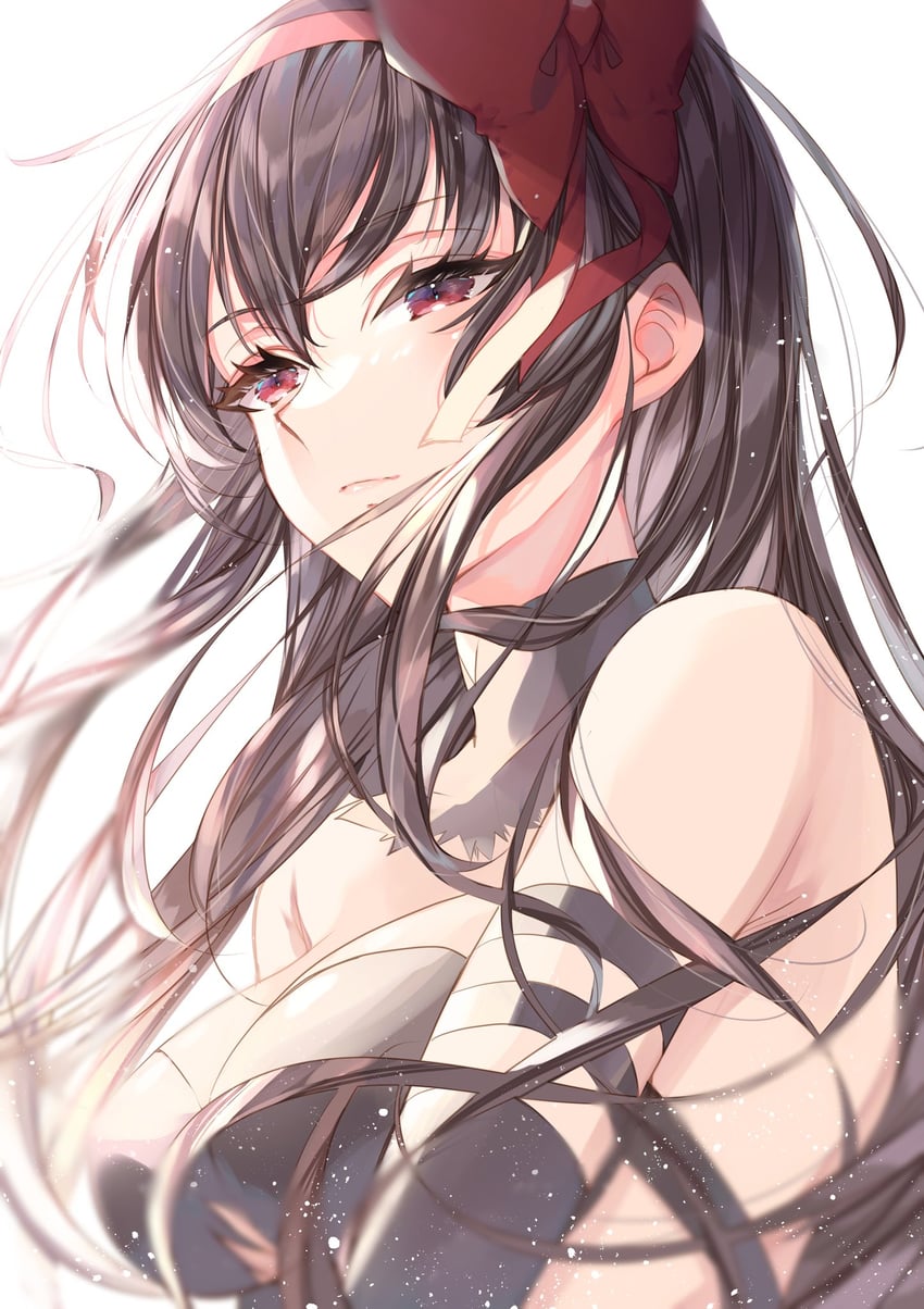 akemi homura and akuma homura (mahou shoujo madoka magica and 1 more) drawn by misteor