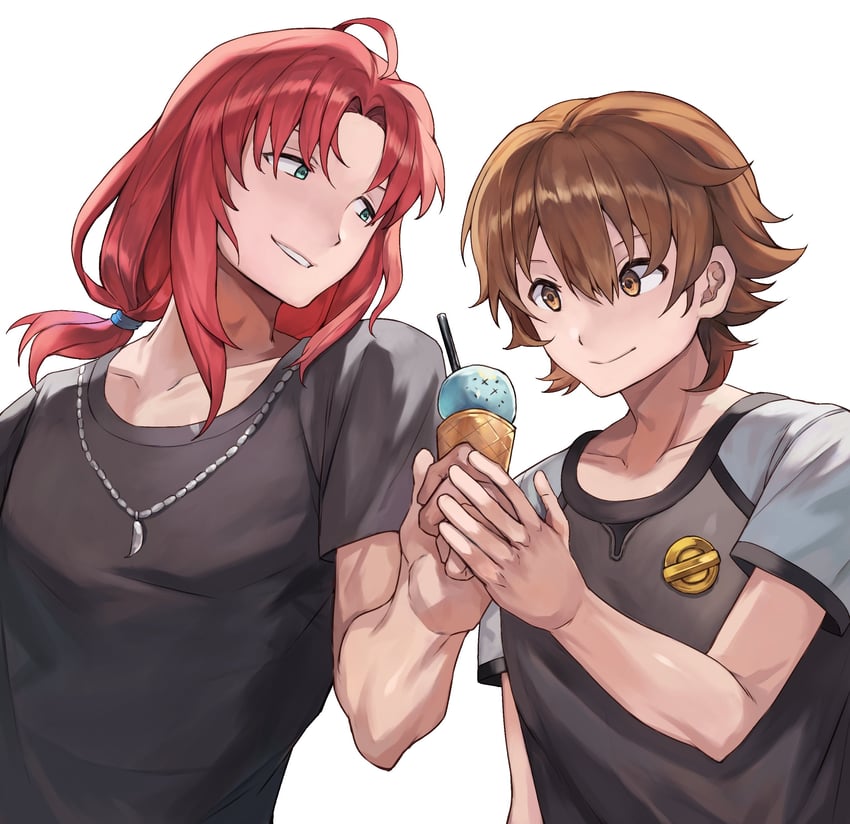 lloyd bannings and randolph orlando (eiyuu densetsu and 2 more) drawn by cancanbaobao55