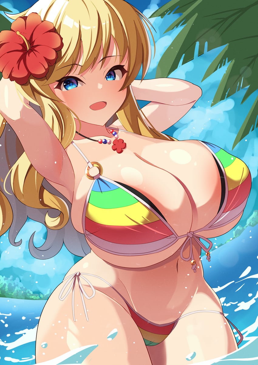 ohtsuki yui (idolmaster and 2 more) drawn by satoyama_meu