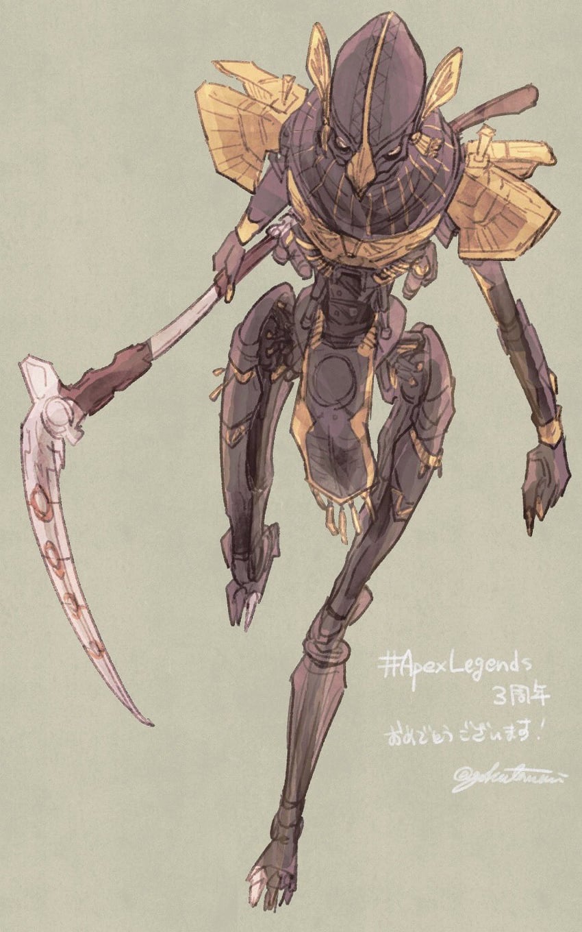 revenant and shadow on the sun revenant (apex legends) drawn by himagoya