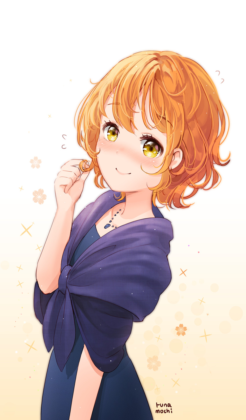 hoshizora rin (love live! and 1 more) drawn by runamochi