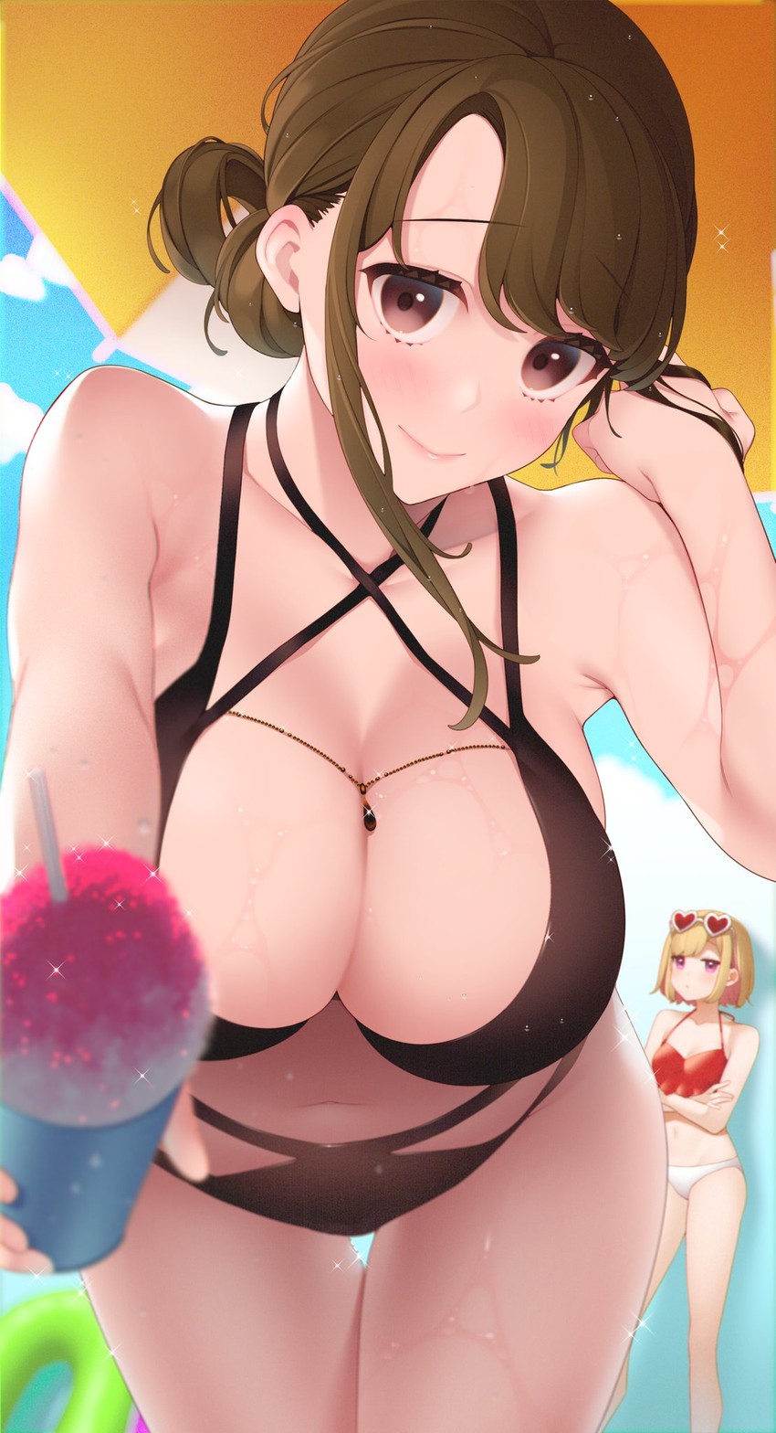 katsuragi ayako (musume janakute mama ga suki nano!?) drawn by giuniu