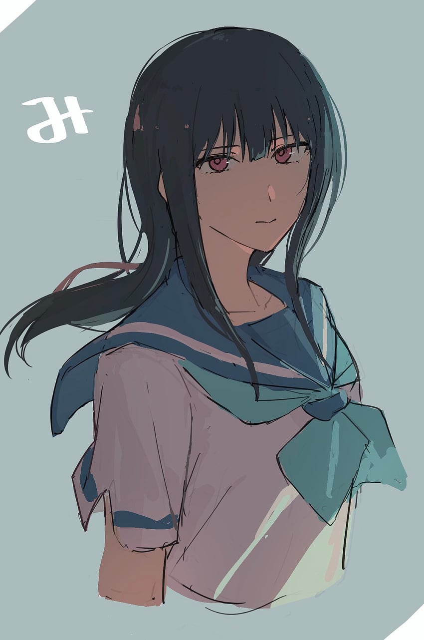 yoroizuka mizore (hibike! euphonium) drawn by matarasu_(aaaaaaaaj)