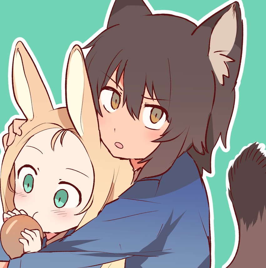 andou and marie (girls und panzer) drawn by miluke
