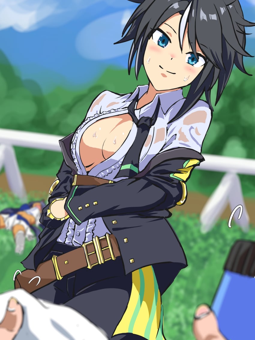 fuji kiseki and hishi amazon (umamusume) drawn by nat_(nashumash)