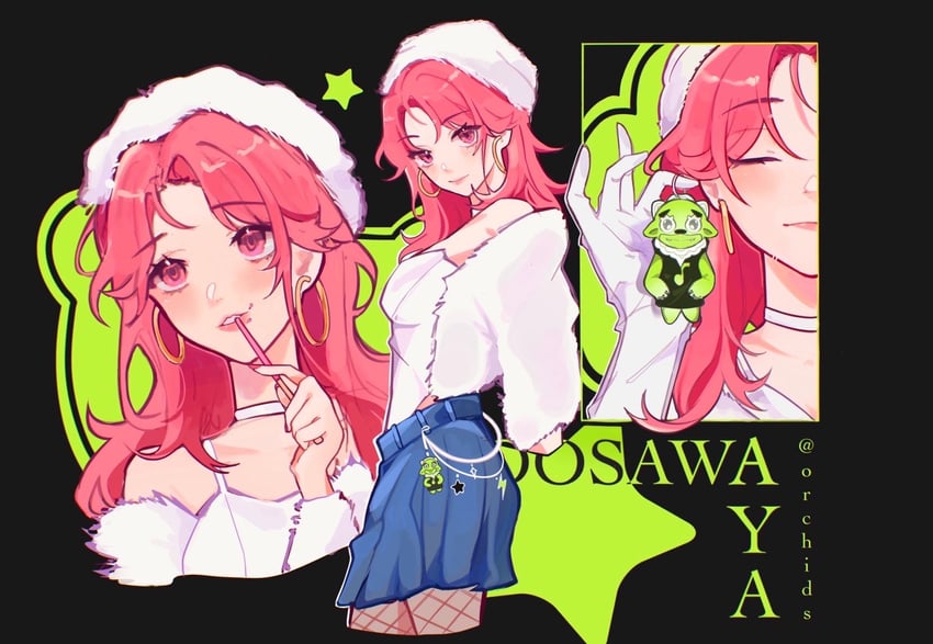 oosawa aya (kininatteru hito ga otoko ja nakatta) drawn by mitsuayacanon
